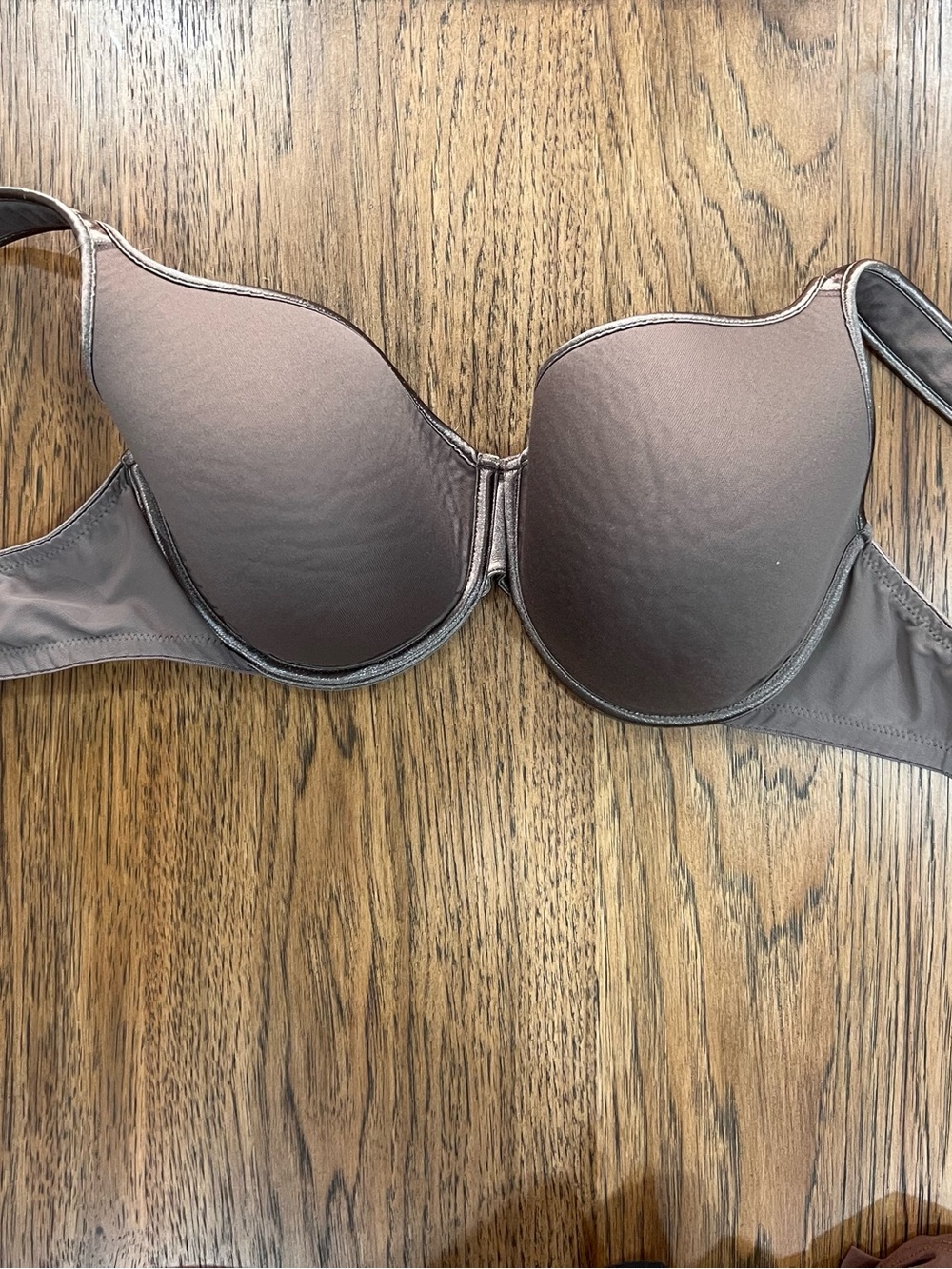 Soma Smooth Molded T-Shirt Bra in Chocolate Brown